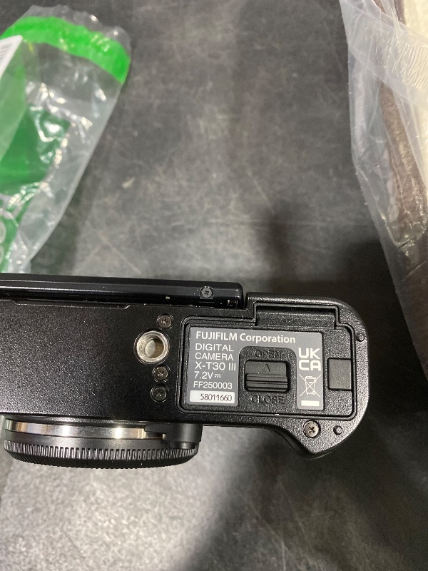 Photo 1 of FUJIFILM X-T30 III Mirrorless Camera Body, Black