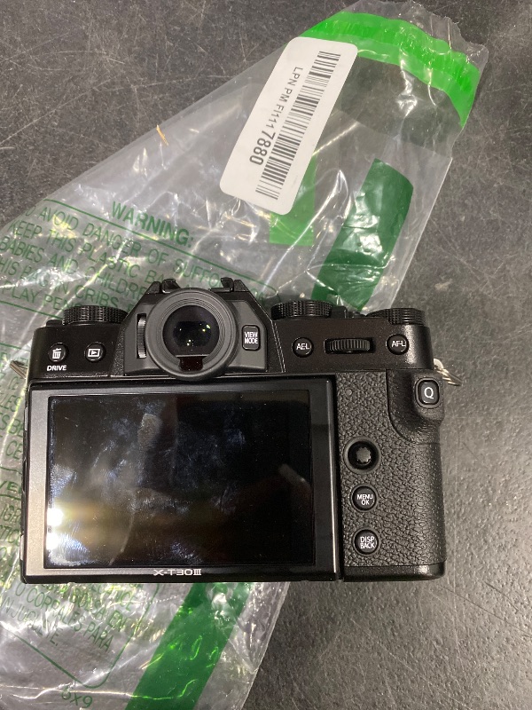 Photo 1 of FUJIFILM X-T30 III Mirrorless Camera Body, Black