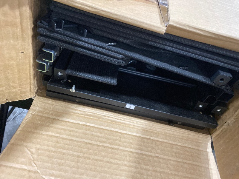 Photo 1 of HIGDBFE 2-Drawer File Cabinet, Filing Cabinet with 2-Tier Printer Shelves, Office Cabinets with Side Bag&File Drawer for A4/Letter Size, Printer Stand with Storage for Home Office, Black, 16.5" W