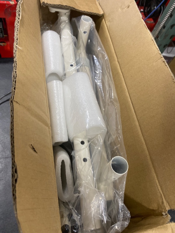 Photo 1 of Lemagalu Heavy Duty Bed Rails for Elderly Adults Safety-Foldable Bed Rail for Senior with Adjustable Heights Fits All Bed Sizes?Bed Handle Bedside Assist with Pocket -504M (White and Gray)