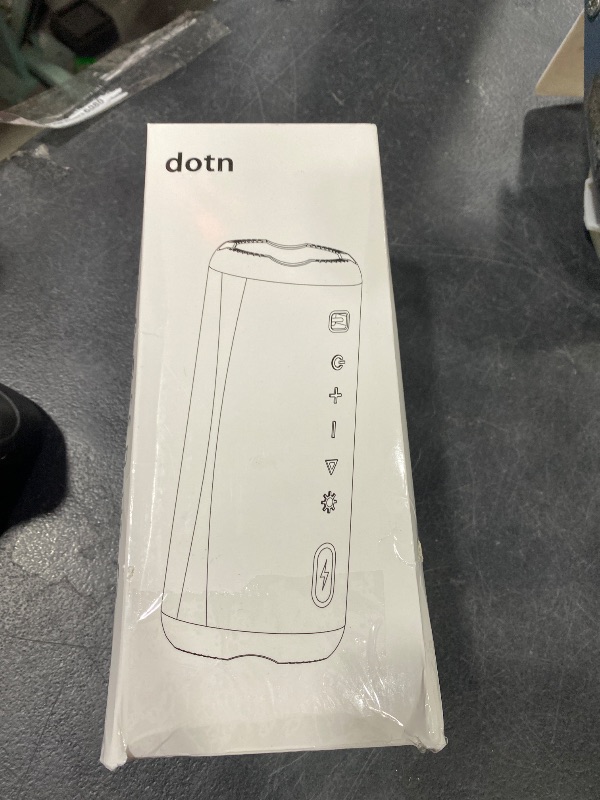 Photo 1 of dotn Portable Bluetooth Speaker, 2026 Bluetooth Wireless Speaker 5.4 with RGB Lights, 20H Playtime with Deep Bass, IP7 Waterproof, TWS Pairing, Portable Speaker for Travel/Party/Home/Gifts, Blue