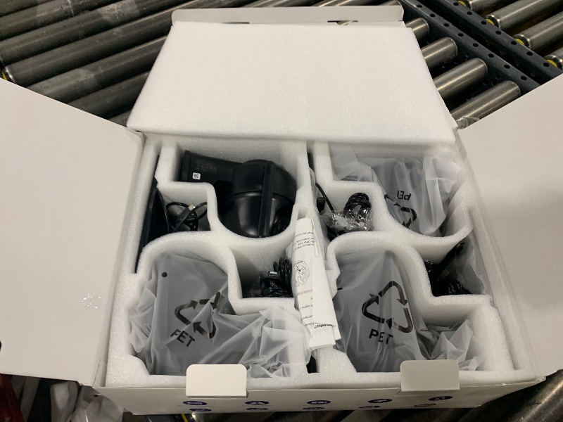 Photo 1 of GALAYOU 2K Security Cameras Wireless Outdoor-360° PTZ Cameras for Home Security with Solar Panel/Battery Powered, Night Vision, Two-Way Audio, PIR Sensor, Works with Alexa, R1 4P Black (2.4Ghz Only)