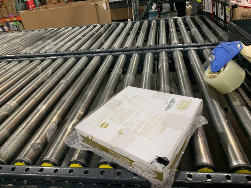 Photo 1 of 10-Light 8-Point White Glitter Capiz Star Tree Topper