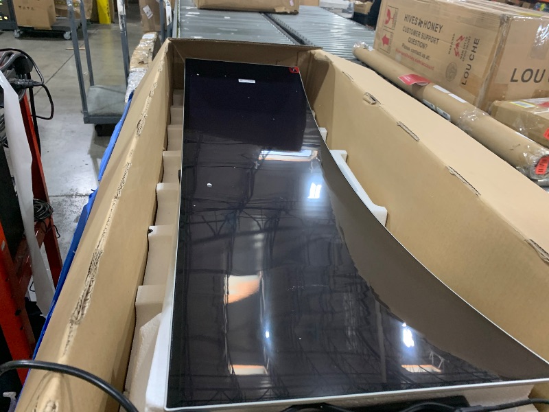 Photo 1 of Samsung 49" Odyssey OLED G9 (G91SD) Dual QHD QD-OLED G-Sync Compatible Curved Gaming Monitor, 144Hz, 0.03ms, AMD FreeSync Premium Pro, Ergonomic Stand, 3 Year Warranty, LS49DG910SNXZA, 2024