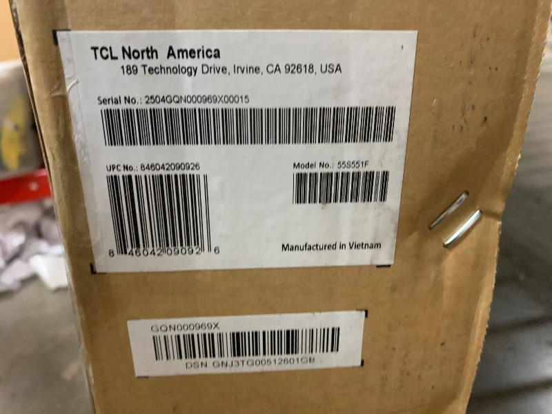 Photo 1 of TCL 55-Inch Class S5 UHD 4K LED Smart TV with Fire TV (55S551F, 2024 Model), Dolby Vision, HDR PRO+, Dolby Atmos, Alexa Built-in with Voice Remote, Apple AirPlay 2 Compatibility, Streaming Television