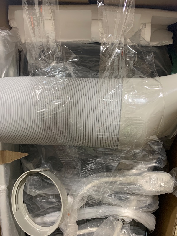 Photo 1 of SereneLife Portable Air Conditioner With Heat & Built-in Dehumidifier 10,000 BTU, Portable Heater & AC For Rooms up to 450 Sq Ft - Remote Control & Window Mount Exhaust Kit Included