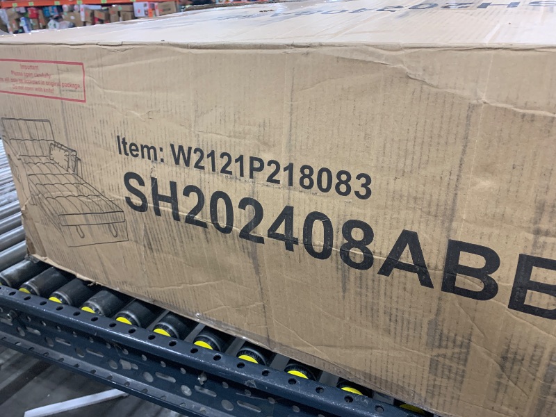 Photo 1 of 3 in 1 Convertible Sleeper Sofa Bed, Modern Pull Out Couch Bed, Adjustable Backrest, Velvet Loveseat Futon Sofa with Pillows & Pockets for Living Room Apartment, Blue W2121P218083
