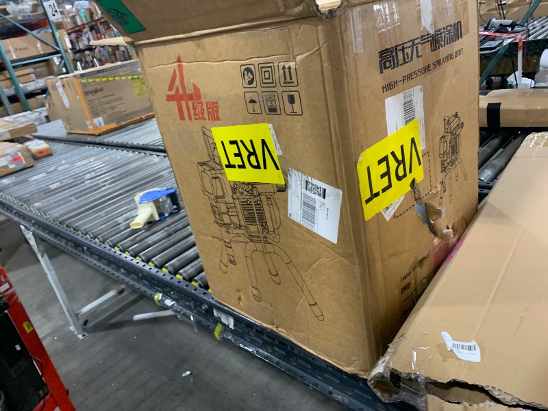 Photo 1 of GUTUBAO 925 Airless Paint Sprayer Kit,High Efficiency Airless Painting Machine with 19.68" Extension,515,517,519 Tip for Large Projects, Commercial Paint Sprayer for House Painting or Contractor