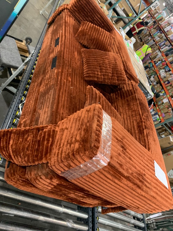 Photo 1 of Orange futon sofa couch 


Will need clean 