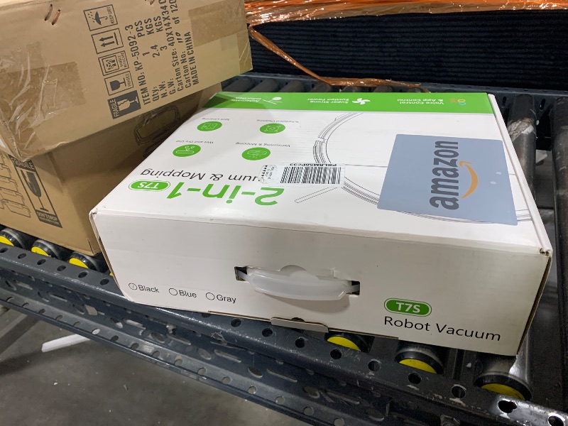 Photo 1 of UMMUND Robot Vacuum and Mop Combo, 2 in 1 Mopping Robotic Vacuum Cleaner with Schedule, Wi-Fi/App/Remote, Strong Suction, Self-Charging, Slim, Ideal for Hard Floor, Pet Hair, Low-Pile Carpet