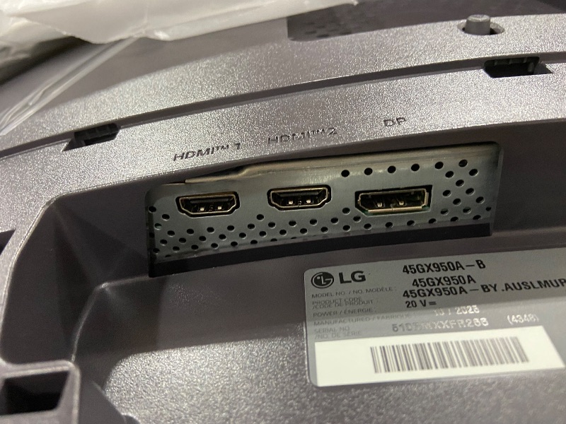 Photo 1 of 45 Inch UltraGear™ OLED 5K2K WUHD 165Hz or WFHD Dual Mode 330Hz 0.03ms G-sync Compatible DisplayPort 2.1 Gaming Monitor