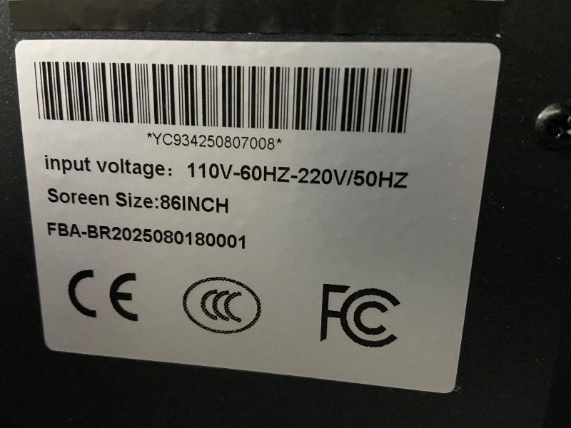 Photo 1 of YCKJNB 85? Smart Board, 4K UHD Touchscreen Display Electronic White Board Built in Ultra High Definition Camera Open App Ecosystem, Interactive Whiteboard for for Business Office Classroom Home