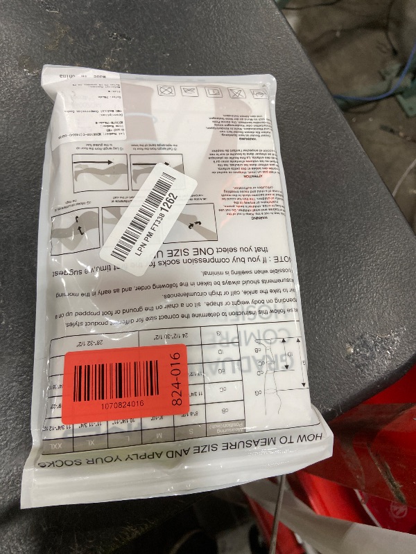 Photo 1 of +MD 2 Pairs Compression Socks for Women & Men Medical Grade 20-30 mmHg, Open-Toe knee High Stocking, Support for edema, Varicose Veins, Nude, Medium