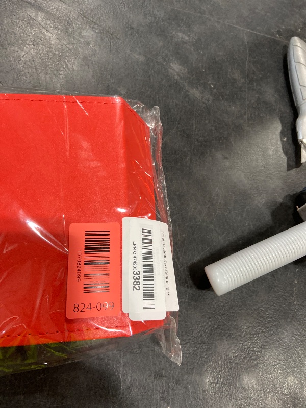 Photo 1 of RECUTMS Photo Album for 4x6, Mini Album with 52 Pockets, Leather Cover Picture Book with Front Window, 52 Vertical Photos for Baby Wedding Anniversary Vacation Traveling (Red)