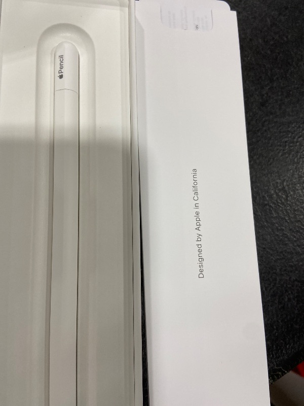 Photo 1 of Apple Pencil (USB-C): Device Compatibility Check Required - Pixel-Perfect Precision, Tilt Sensitivity, Ideal for Note-Taking, Drawing, and Signing Documents. Charges and Pairs with USB-C