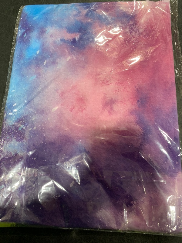 Photo 1 of 100 Sheets 20 * 14 Inches Pink-Blue Gradient Tissue Bulk, Pastel Turquoise Tissue Paper, Starry Sky Galaxy Gift Wrapping Tissue for Baby Shower Birthday Wedding Christmas DIY Craft