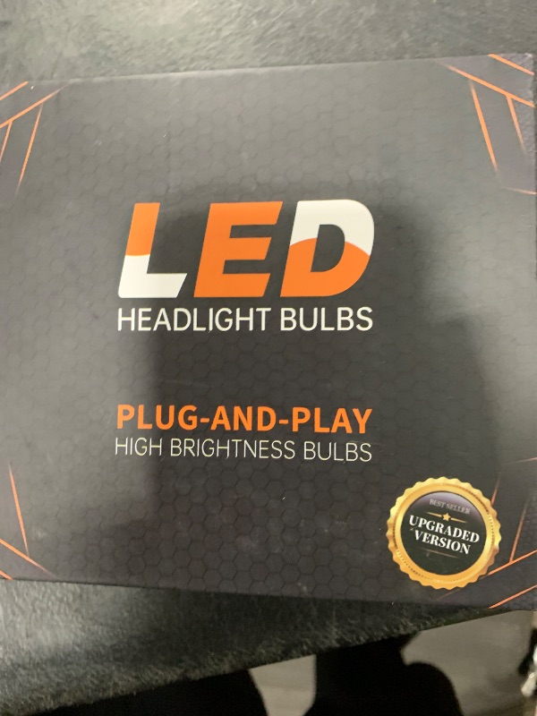 Photo 1 of SPBRTBUB Led Headlight Bulbs, compatible with (2011-2016) Jeep Grand Cherokee led headlights, 9005/hb3 High Beam & h11/h8/h9 Low Beam LED Headlight Bulbs, Pack of 4