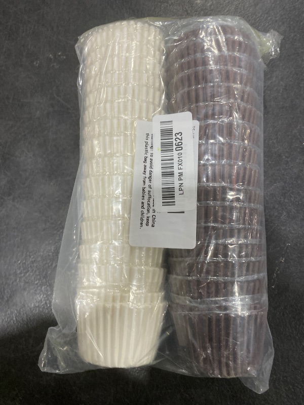 Photo 1 of 1000 PCS Cupcake Liners Muffin Liners Standard Size, Greaseproof Baking Cups Wrappers Paper Cupcake Holders for Wedding Birthday Party Baby Showers Bakery Gift