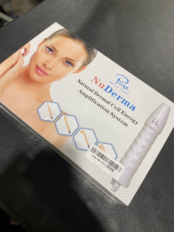 Photo 1 of Pure Daily Care NuDerma Handheld Skin Therapy Wand Machine w/Neon – Anti-Aging - Skin Tightening - Wrinkle Reducing - Dark Circles – Clarifying - Hair & Scalp Stimulator