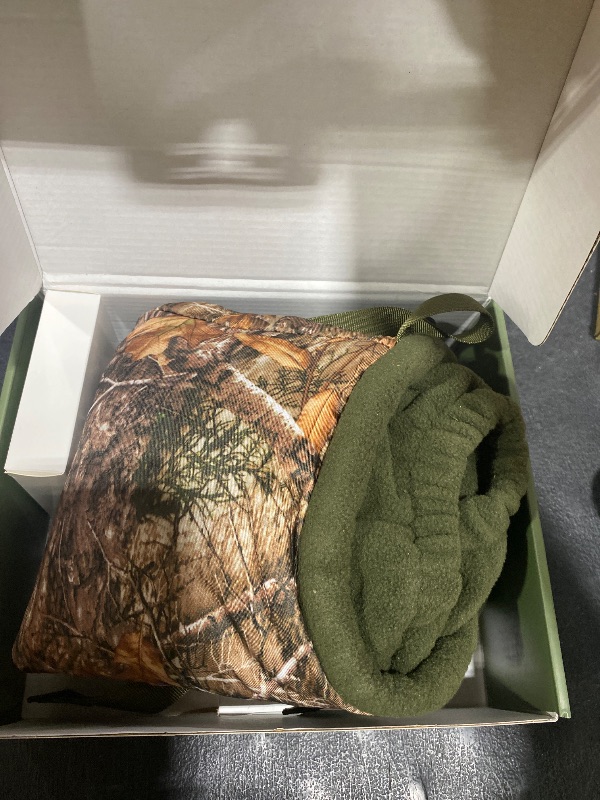 Photo 1 of GVDV Heated Hand Warmer Pouch for Hunting Fishing, Hand Muff Included 10000mAh Battery, Ideal for Winter Outdoor Lovers, Camo