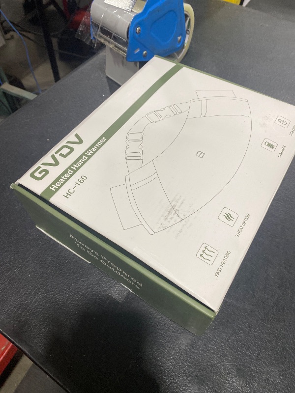 Photo 1 of GVDV Heated Hand Warmer Pouch for Hunting Fishing, Hand Muff Included 10000mAh Battery, Ideal for Winter Outdoor Lovers, Camo