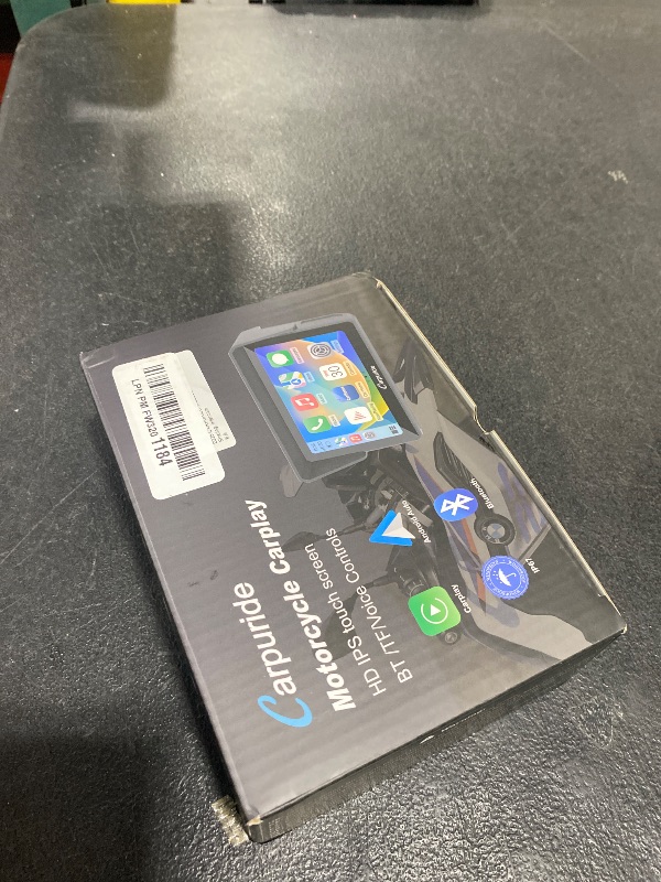 Photo 1 of CARPURIDE W502BS PRO for BMW Motorcycle CarPlay & Android Auto Dual Bluetooth, 5" Waterproof GPS Navigation Screen, Data Reading, Native Wonder, TPMS, Light Sensor, Music Sharing, Intercom