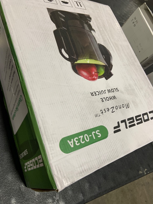 Photo 1 of ECOSELF Juicer Machines Mega Mouth Feed Chute