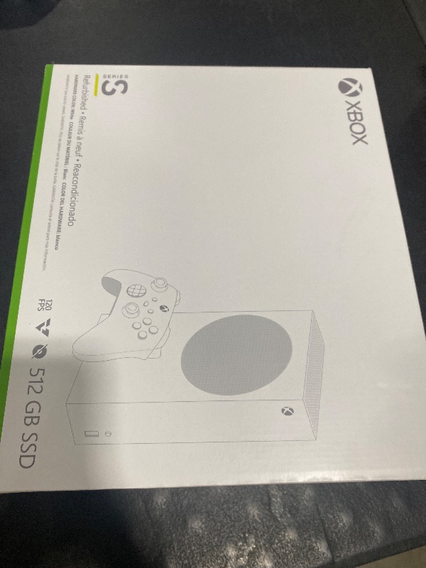 Photo 1 of Xbox Series S - All Digital Gaming Console - 512GB SSD - Includes Wireless Controller - 120FPS (Renewed Premium)