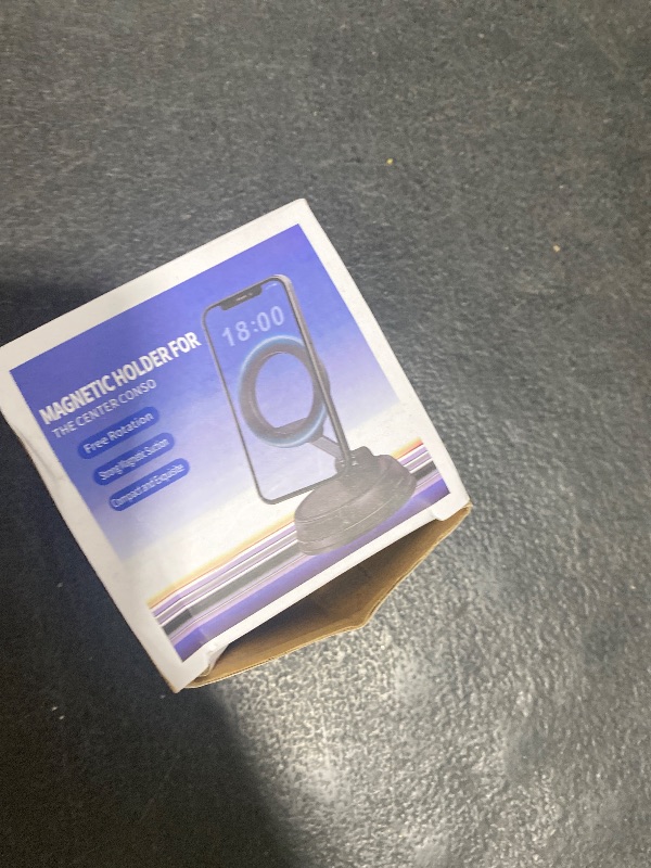 Photo 1 of Beniduck Magnet Phone Holder for Car & Desk, Strong Magnetic Phone Mount with Secure Lock, Universal 360° Rota-Table Phone Stand for Dashboard, Glass, Table, Compatible with All Cell Phones Gray