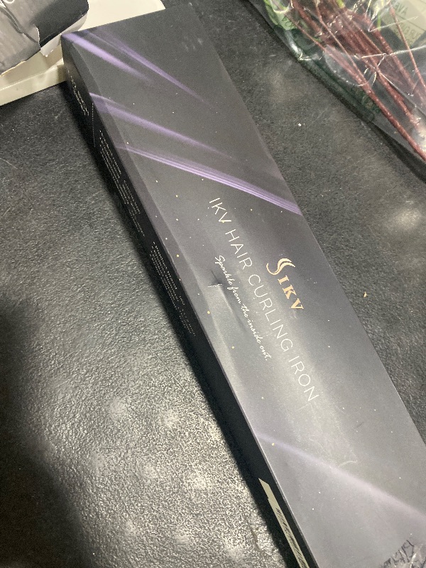 Photo 1 of 1 1/2 inch Extra Long Barrel Curling Iron, 1.5 Inch Large Barrel for Long Hair Ceramic Tourmaline