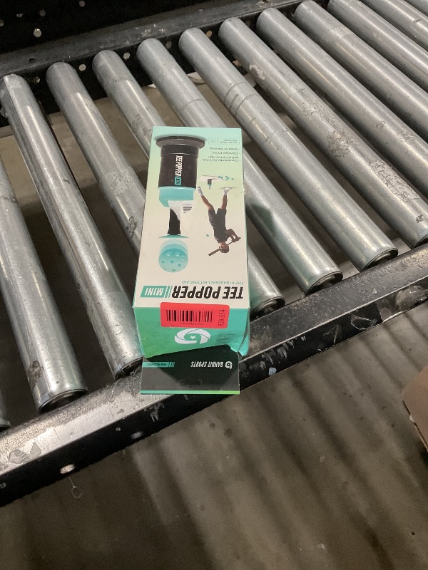 Photo 1 of Bandit Sports Baseball Training Mini Tee Popper, Hitting Tee for Perfect Swings, Batting Machine for Practicing Hitting Without a Pitcher (1 Popper Ball Included)