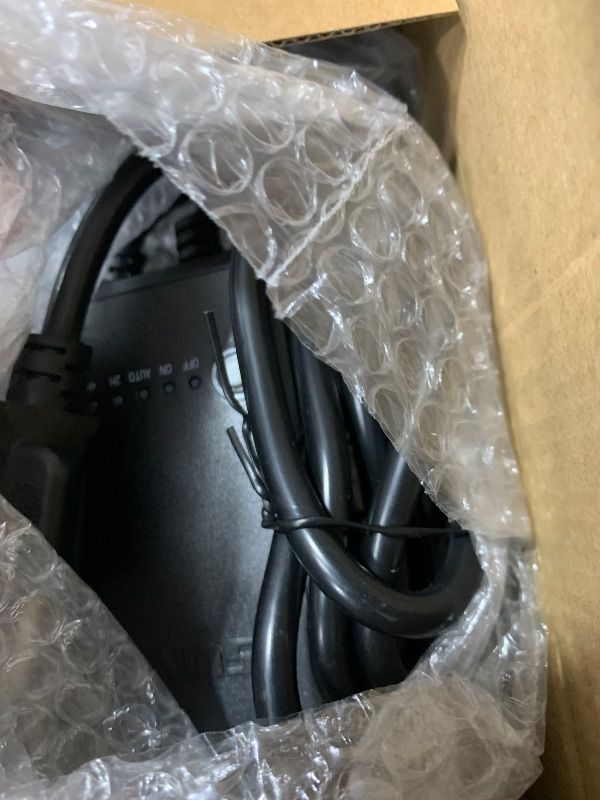 Photo 1 of SUNVIE 300W Low Voltage Landscape Transformer with 2 Independent Control Output Landscape Lighting Transformer with Timer and Photocell Sensor 120V AC to 12/14V AC Weatherproof Low Voltage Transformer