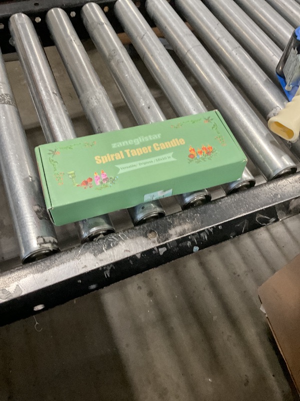 Photo 1 of 10 Inch 10 Pack Pink Spiral Taper Candle Set, Long Candles Dripless Unscented Candlesticks for Dinner Shower Party Brithday Wedding Engagement Party Valentine's and Home Decor