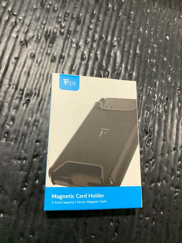 Photo 1 of TUDIA Magnetic Holder for PLAUD Note and Plaud Note Pro AI Voice Recorder Case – Hard PC Slim Carrying Protective Cover with Strong Magnetic Attachment - Black