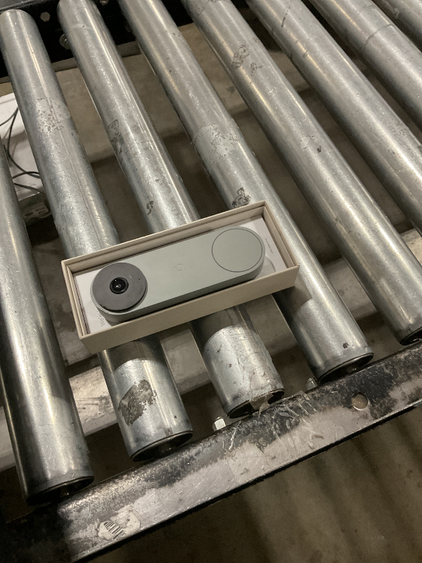 Photo 1 of Google Nest Doorbell (Wired, 3rd Gen) - 2K Video and Gemini, Live View, Night Vision, 2-Way Audio - Works with Google Home - 2025 Model - Hazel