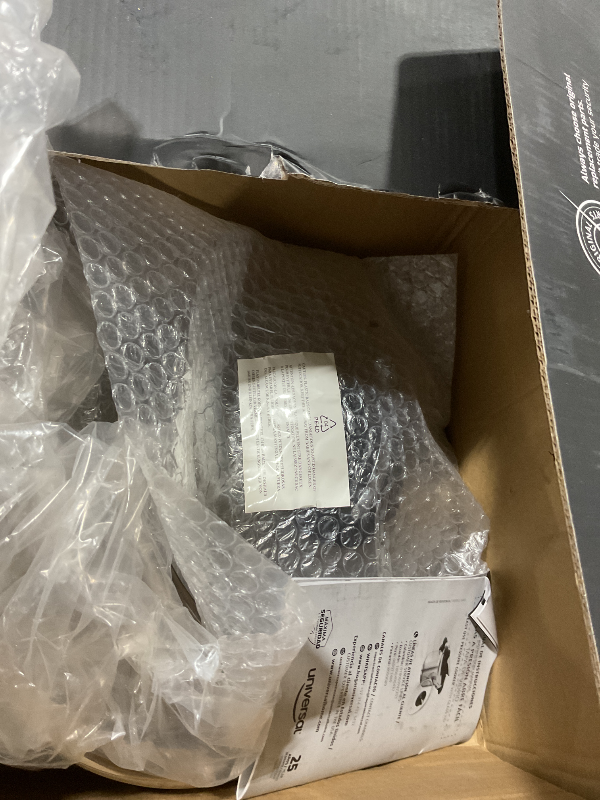 Photo 1 of Universal (6.3 Quart / 6 Liter) Stainless Steel Easy Use Pressure Cooker + Extra Glass Lid, Induction Compatible, Pressure Cooker & Multipurpose Pot, 7 servings