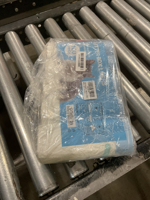 Photo 1 of 100 Count Litter Box Liners for Litter Robot 4 and 3 Waste Bags, Leak Proof Replacement Jumbo Cat Litter Box Liners, 26" x 24" Extra Thick Cat Litter Bags, Durable Waterproof Litter Bags