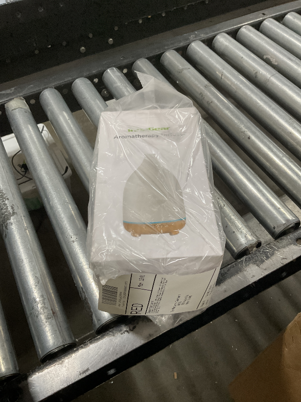 Photo 1 of InnoGear Oil Diffuser, 150ML Ceramic Diffuser for Essential Oils Handcrafted Aromatherapy Diffuser Ultrasonic Cool Mist Humidifier with 2 Mist Modes Waterless Auto Off for Room Office, White