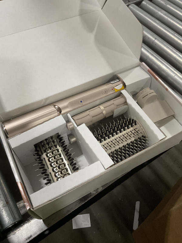 Photo 1 of Shark HD430REF (Refurbished) FlexStyle Air Styling & Drying System, Powerful Hair Dryer Brush & Multi-Styler with Auto-Wrap Curlers, Paddle Brush, Oval Brush, Concentrator Attachment, Stone (Renewed)