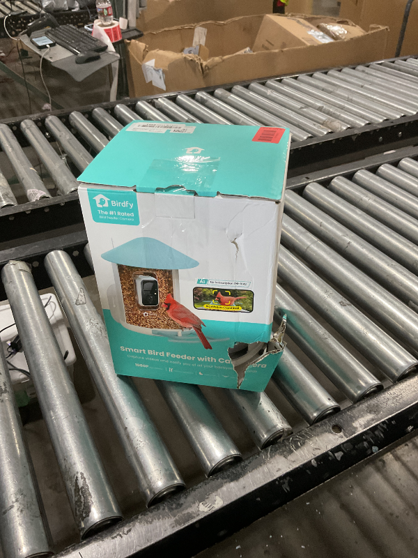 Photo 1 of NETVUE by Birdfy Smart Bird Feeder with 2K AI Camera, Auto Capture Videos & Motion Detection, Live Steam, Wireless Wildbird Watching, Ideal Gift for Outdoor Backyard Birder(AI by Subscription)