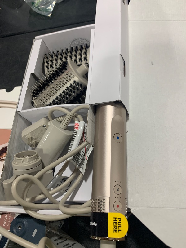 Photo 1 of Shark HD430 FlexStyle Air Styling & Drying System, Powerful Hair Dryer Brush & Multi-Styler with Auto-Wrap Curlers, Paddle Brush, Oval Brush, Concentrator Attachment, Stone