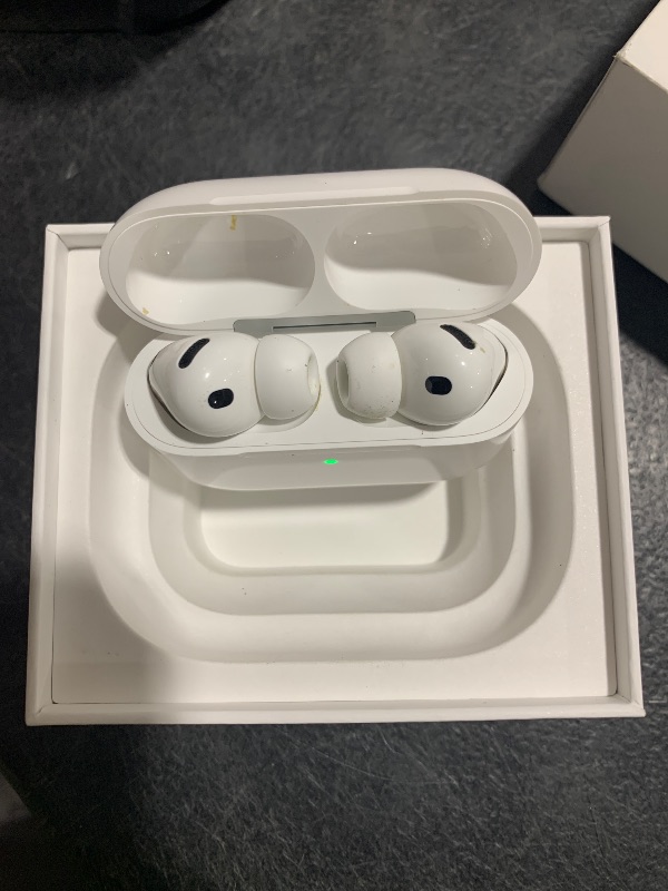 Photo 1 of Apple AirPods Pro 3 Wireless Earbuds, Active Noise Cancellation, Live Translation, Heart Rate Sensing, Hearing Aid Feature, Bluetooth Headphones, Spatial Audio, High-Fidelity Sound, USB-C Charging