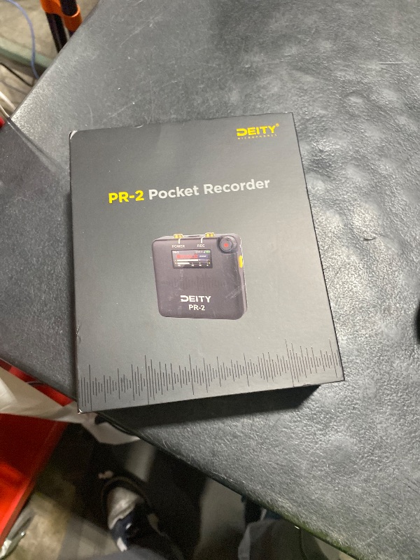 Photo 1 of Deity PR2 Pocket Recorder with Lavalier Mic,Sidus Audio APP Control,32-bit Float Professional with Timecode, US Version