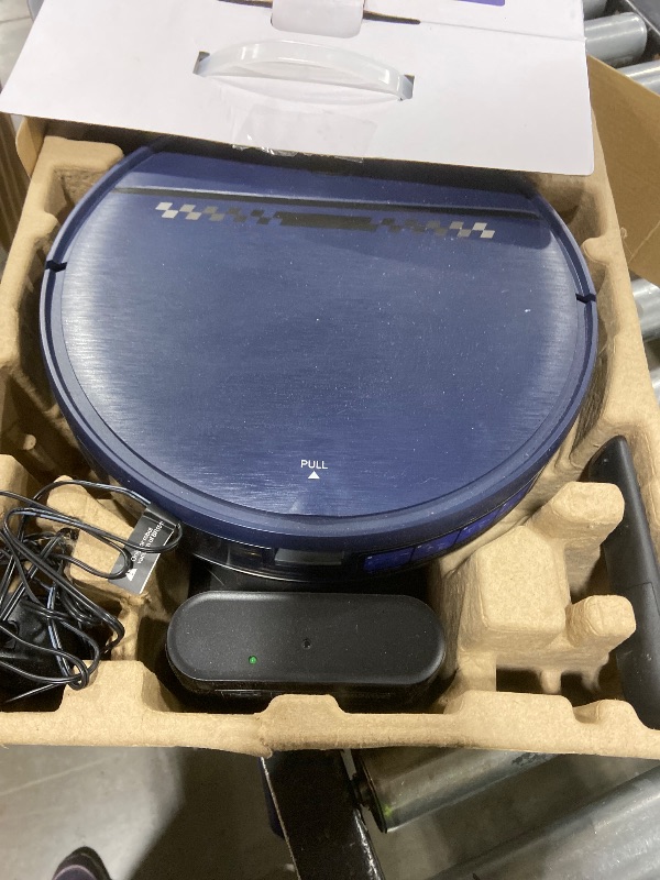 Photo 1 of Robot Vacuum and Mop Combo, 2-in-1 Mopping Robot Vacuum Cleaner with 2300Pa Suction, 2.87'' Slim Design, Wi-Fi/App/Voice Control, 3D Obstacle Avoidance&Self-Charging for Hard Floors, Carpets, Pet Hair