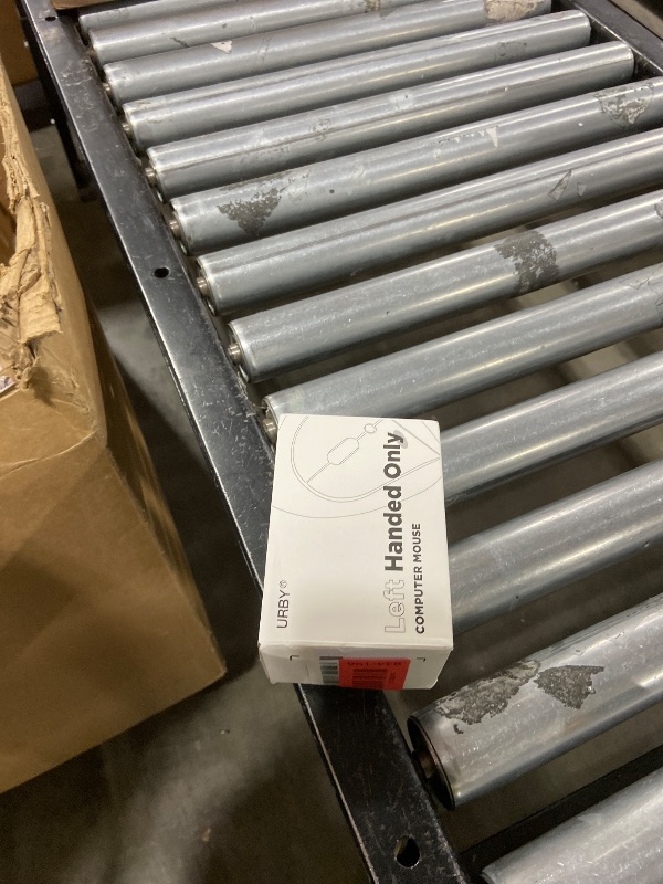 Photo 1 of Urby Left Handed Mouse, Vertical Left Handed Ergonomic Wireless Mouse, Ideal for Lefty Users, Gaming & Office Use, Compatible with Windows/macOS/iPadOS. Black