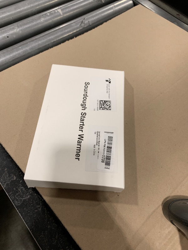 Photo 1 of Sourdough Starter Warmer Mat - 24H Timer - Precise 1°F Thermostat Control (70-100°F) - Smart Memory Warming On/Off - Fits Jars Up to 40oz - Perfect for Home Baking (Brown)