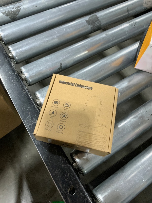 Photo 1 of [Dual-Lens] Endoscope Camera with Light, 1920P HD Borescope with 8+1 Adjustable LED Lights, IP67 Waterproof 16.5FT Semi-Rigid Snake Cord Inspection Camera for iPhone, iPad and Android Phone (Type C)