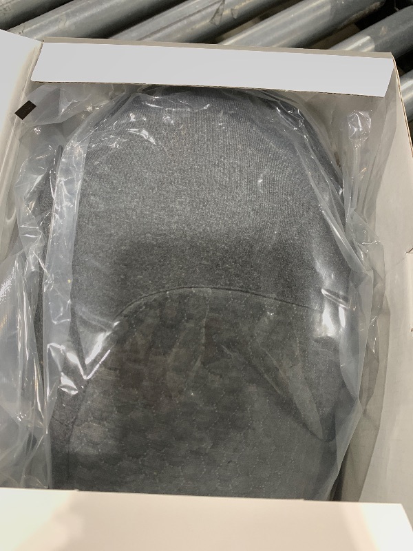 Photo 1 of Smooth Triple Fusion Back Massager,with Heat, Vibration & Lumbar Traction - Deep Tissue Lumbar Pillow for Lower Back Pain Relief, Relaxation for Home, Office - Corded Electric?Dark Gray?