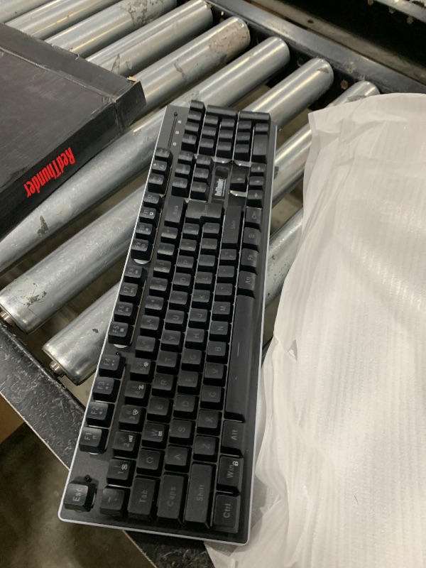 Photo 1 of RedThunder K10 Wireless Gaming Keyboard and Mouse Combo, RGB Backlight Rechargeable 3800mAh Battery, 26-Key Anti-ghosting Keyboard + 7D 3200DPI Mice for PC Gamer