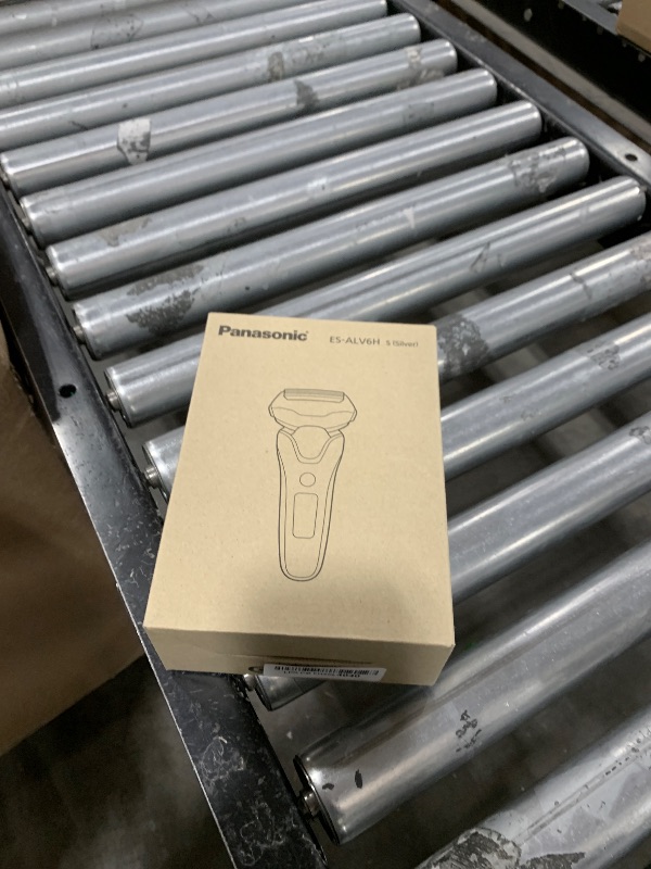 Photo 1 of Panasonic ARC5 Electric Razor for Men with Pop-up Trimmer, Wet Dry 5-Blade Electric Shaver with Intelligent Shave Sensor and 16D Flexible Pivoting Head - ES-ALV6HS (Silver)